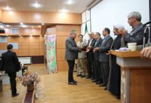 گزارش تصویری از مراسم تقدیر از کارمند نمونه در دانشگاه صنعتی شاهرود
